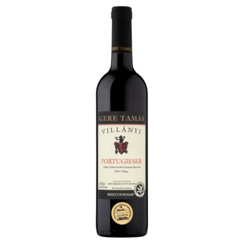 Gere Tamás Villányi Portugieser 0,75l           2022 Alk.: 12,5% V/V
