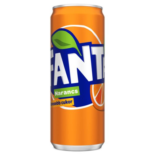 Fanta narancs 0,33 l dobozos üdítő